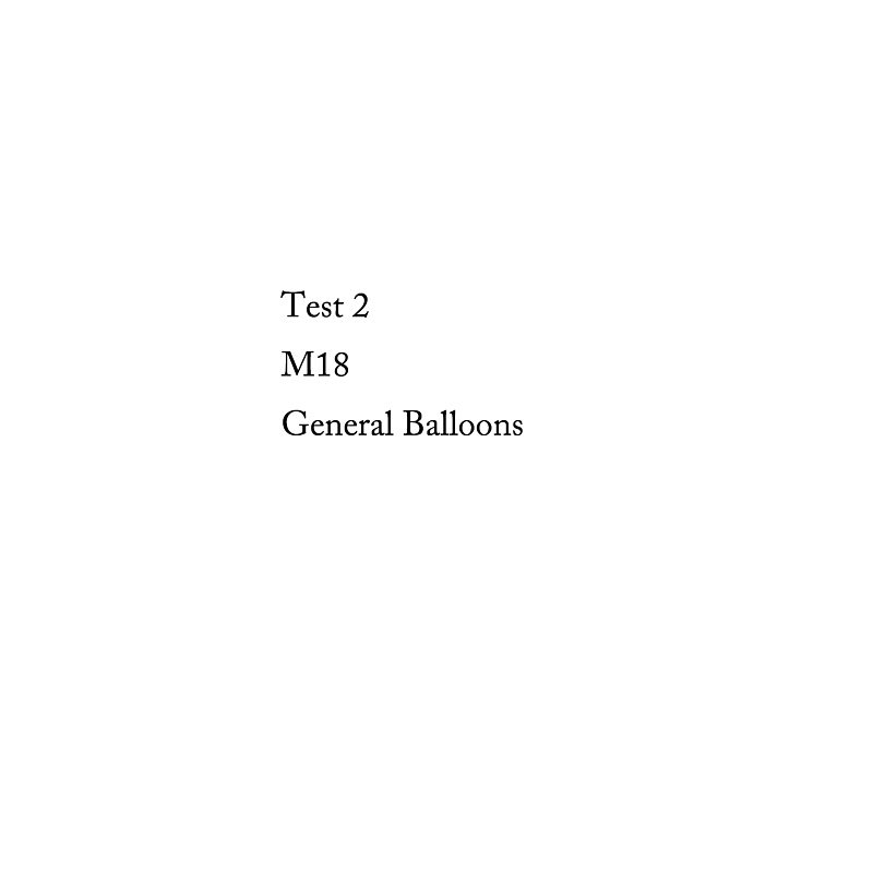 Ballons généraux