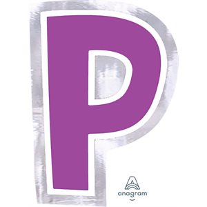 LETTRE "P" (PQT 48) 6 COULEURS