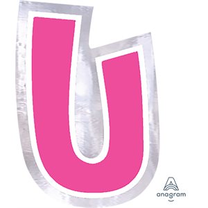 LETTRE "U" (PQT / 48) 6 COULEURS