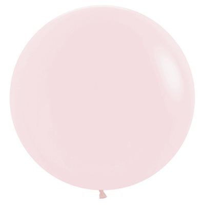 "24"" Pastel Matte Pink Large (10pcs)"
