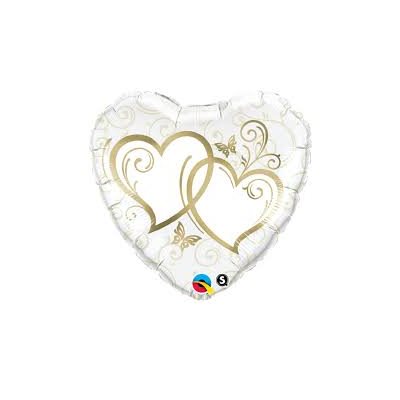 18'' M. ENTWINED HEARTS GOLD