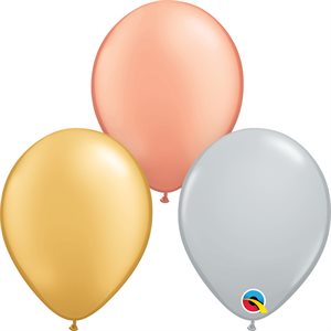 5''B.GOLD / SILVER / ROSE GOLD ASS P / 100