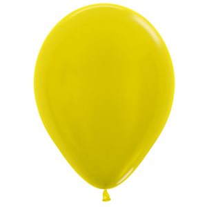 "05"" Metallic Yellow Round (50pcs)"