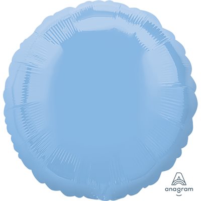 18''M. PALE BLUE ROUND