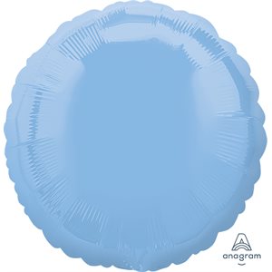 18''M. PALE BLUE ROUND