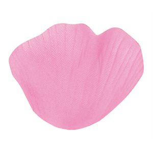 Pétale avec feuille Rose 5 x 4.6 cm Sachet de 100 pièces