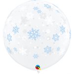 B.36'' WINTER SNOWFLAKES QUAL