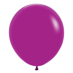 "18"" Fashion Purple Orchid Round (25pcs)"
