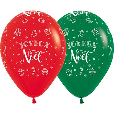 "11"" Joyeux Noël Couronne Assortment (50pcs)"