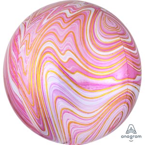 15'' M. PINK MARBLEZ ORBZ