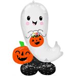 M.53'' HALLOWEEN GHOST AIRLOONZ