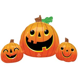 M.35'' SMILEY PUMPKIN TRIO H / S