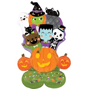 Airloonz 48 In. - Monster Mingle Pumpkin