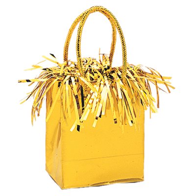 PESEE SAC CADEAU OR