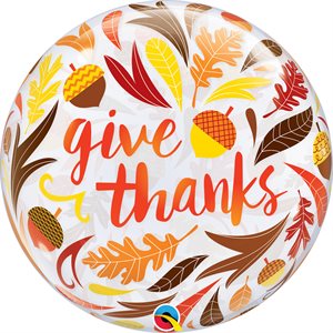 M.22'' GIVE THANKS ARCONS&LEAVES