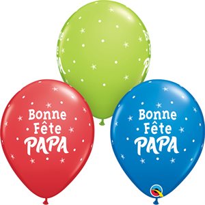 B.11'' BONNE FETE PAPA ÉTOILES P / 50