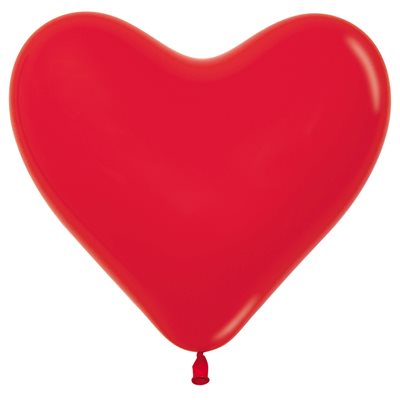 "12"" Fashion Red Heart (50pcs)"