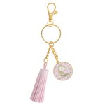 Porte clés Licorne Rose 3 x 17.5 cm La pièce