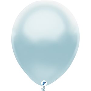 B.12'' BLEU BÉBÉ PERLÉ P / 50