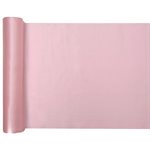 Chemin de table nacré Rose 28 cm Rouleau de 5 mètres