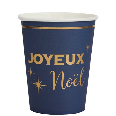 Gobelet Noël chic Vert Ø 7.8 x 9.7 cm / 27cl Sachet de 10 pi