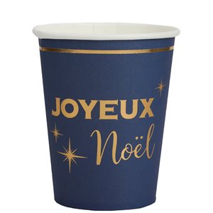 Gobelet Noël chic Vert Ø 7.8 x 9.7 cm / 27cl Sachet de 10 pi