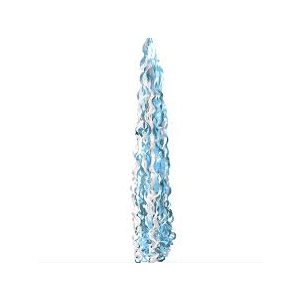 TWIRLZ BALLOON TAILS 34'' BLEU PALE