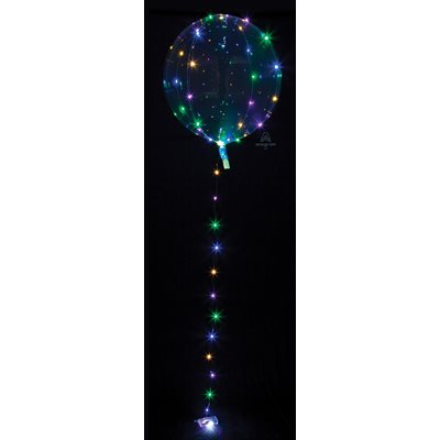 18''M.CRYSTAL CLEARZ MULTI COLOR LIGHTS