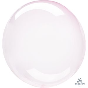 18''M.CRISTAL CLEARZ LIGHT PINK