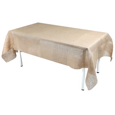 Nappe jute Naturel 120 x 220 cm La pièce