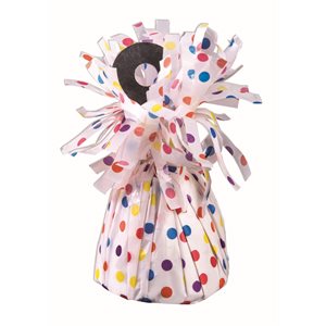 SMALL DOT RAINBOW MULTI POLKA DOTS WEIGHT