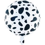 Ballon à imprimé vache de 18 po