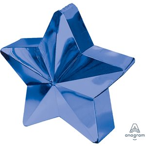 BALLOON WEIGHT BLUE STAR